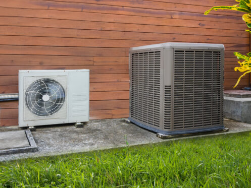 Air conditioning heat pump